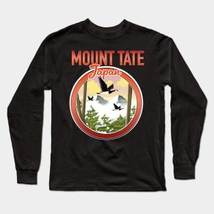 Mount Tate Japan Long Sleeve T-Shirt